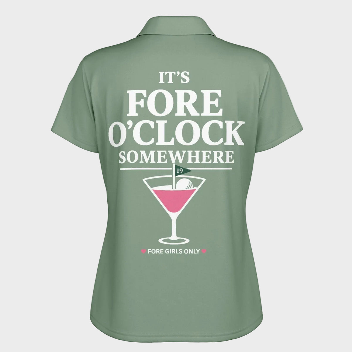 It's Fore O'Clock Somewhere Polo