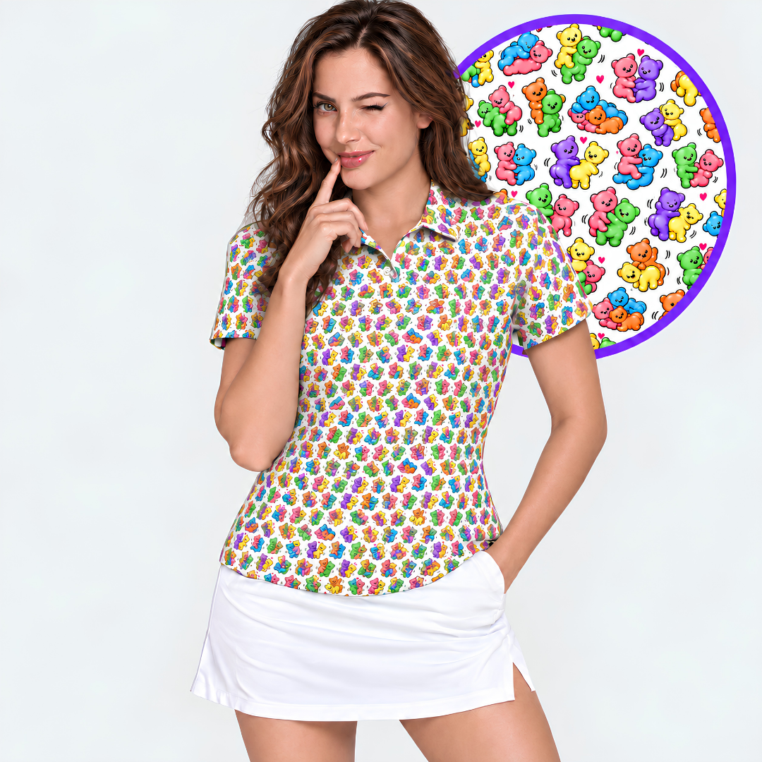 The Foreplay Gummy Bears Polo