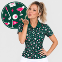 The Kiss My Putt Polo