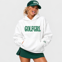 Golf Girl Embroidered Hoodie
