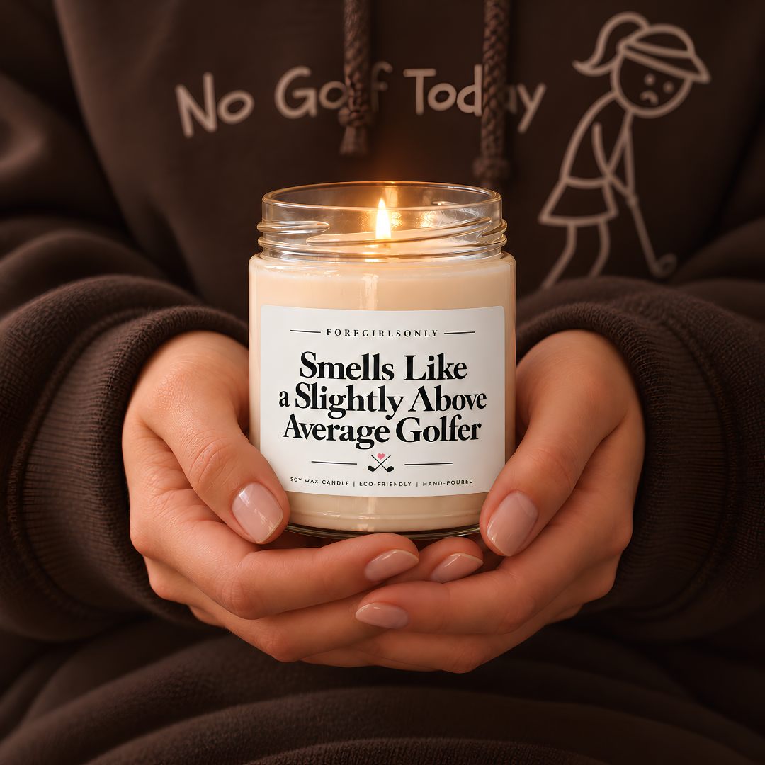 Smells Like a Slightly Above Average Golfer Soy Candle(NEW)
